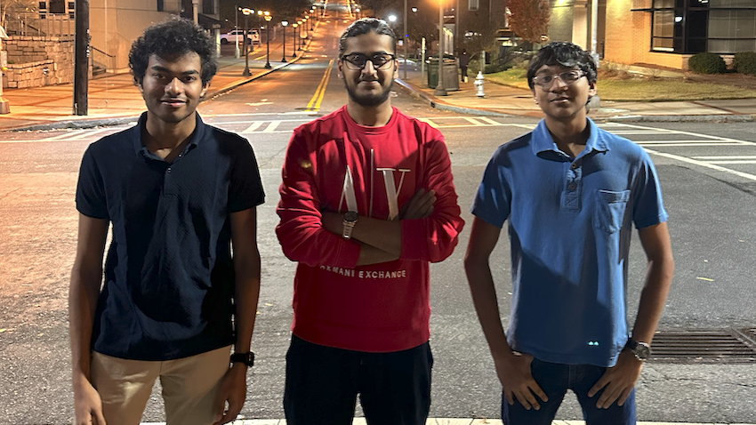 CS Majors Win 'Best Hack for Health' with App for the Visually Impaired CS Majors Win 'Best Hack for Health' with App for the Visually Impaired