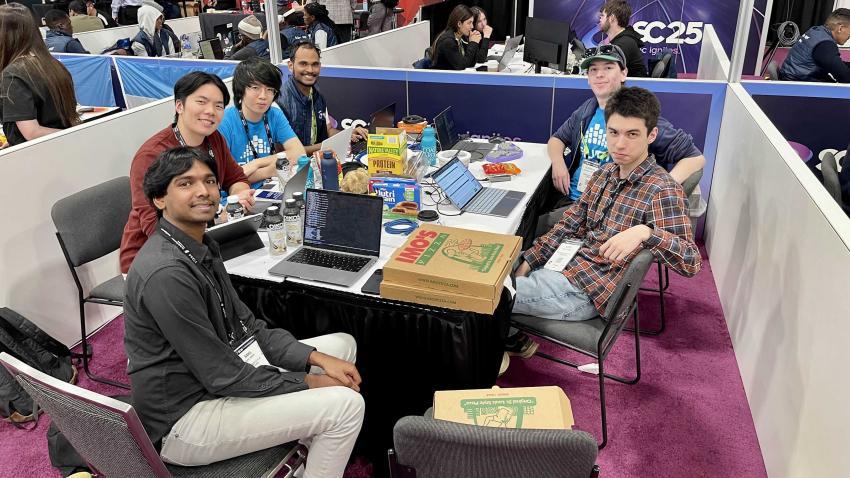 Undergrads’ Team Phoenix Wins Top U.S. Honor at International Supercomputing Competition 
